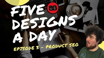Redbubble Earnings Challenge - Episode 3 - Individual Product SEO