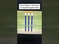 How umpire call works  lets see