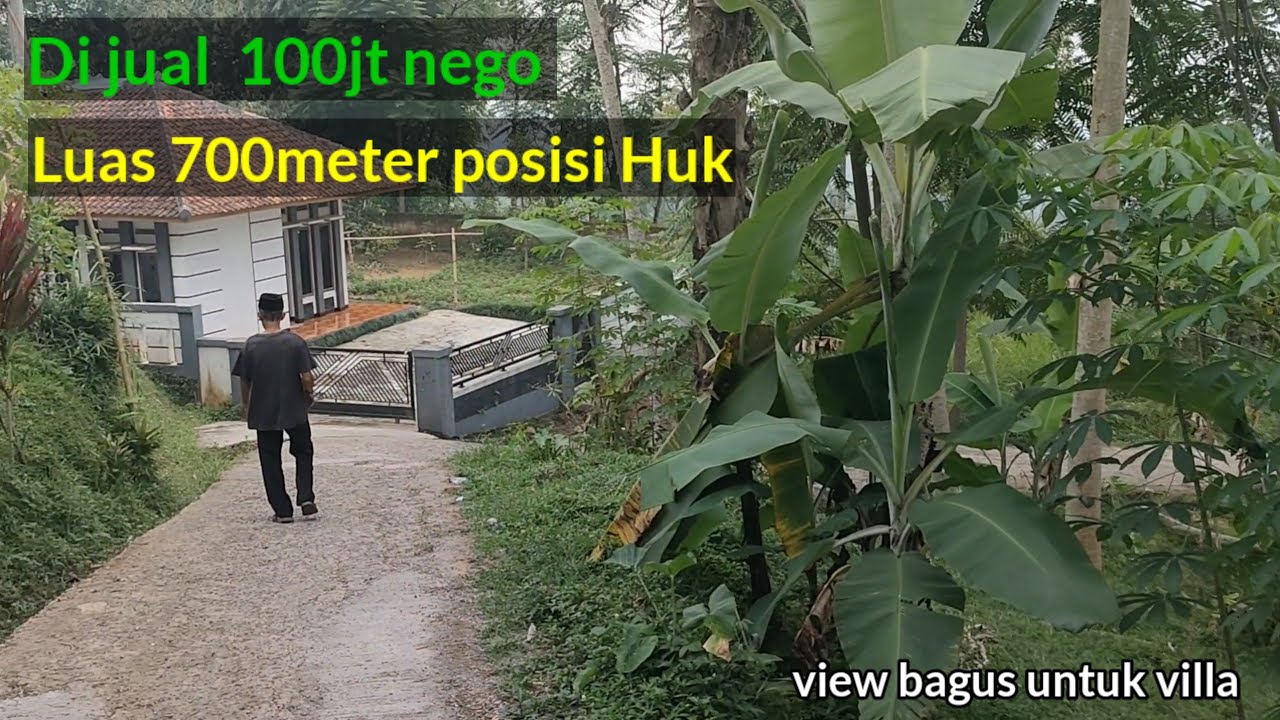 Suasana nya nyaman banget!! Ada tanah mau di jual 100jt nego luas 700meter cocok untuk villa