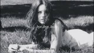I want it all / Lana del rey // lyrics en ingles