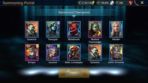 Opening 10 ancient shards and 1 void shard