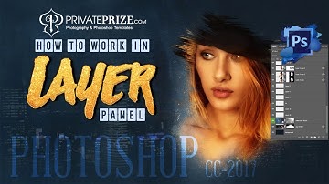 How to work in Layers Panel in Photoshop - Learn Photoshop with Privateprize