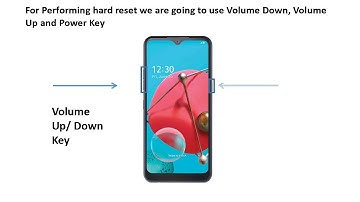 LG K51 Hard Reset