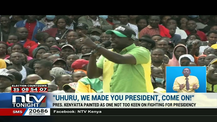 Ruto: we made Uhuru president, he was reluctant