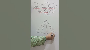 How many triangles are here?#shortvideos #foryou #maths #viralvideos #viral #shorts #short #fyp #fy