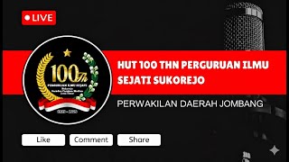 🛑 LIVE WAYANG HUT 1 ABAD PERGURUAN ILMU SEJATI_PERWAKILAN DAERAH JOMBANG