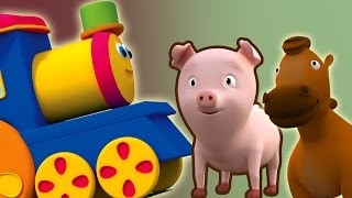 Bob, the Train | bob tàu hỏa chuyến thăm tới trang trại | bob tàu hỏa bài hát cho trẻ em