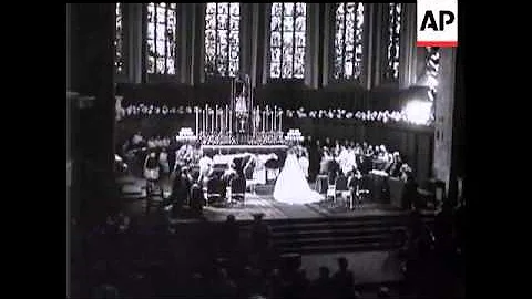 WEDDING OF PRINCE JEAN OF LUXEMBOURG and PRINCESS ...