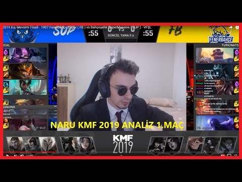 Naru Fenerbahçe (FB) vs  SuperMassive (SUP) KMF 2019 FİNAL ANALİZ ! (1.MAÇ)