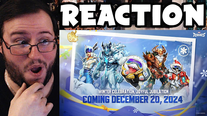 Gor's "Marvel Rivals Winter Celebration, Joyful Jubilation Event Trailer" REACTION