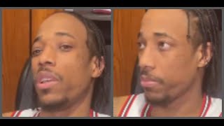 DeMar DeRozan speaks on the Bulls losing Zach LaVine to injury!!