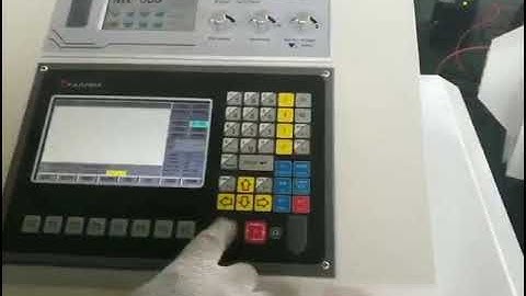 Starfire controller with THC plasma cutting machine operation