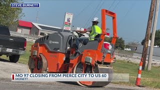 Route 97 closing Monday for US 60 roundabout construction