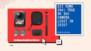 DJI Osmo 360 Review| Is 8K 360 Power & 1-Inch Sensor Legit? | Worth it?