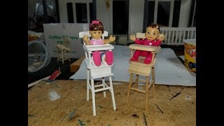 This video will show you how to make a miniature dollhouse highchair. If this tutorial was helpful to you and you really like creating 