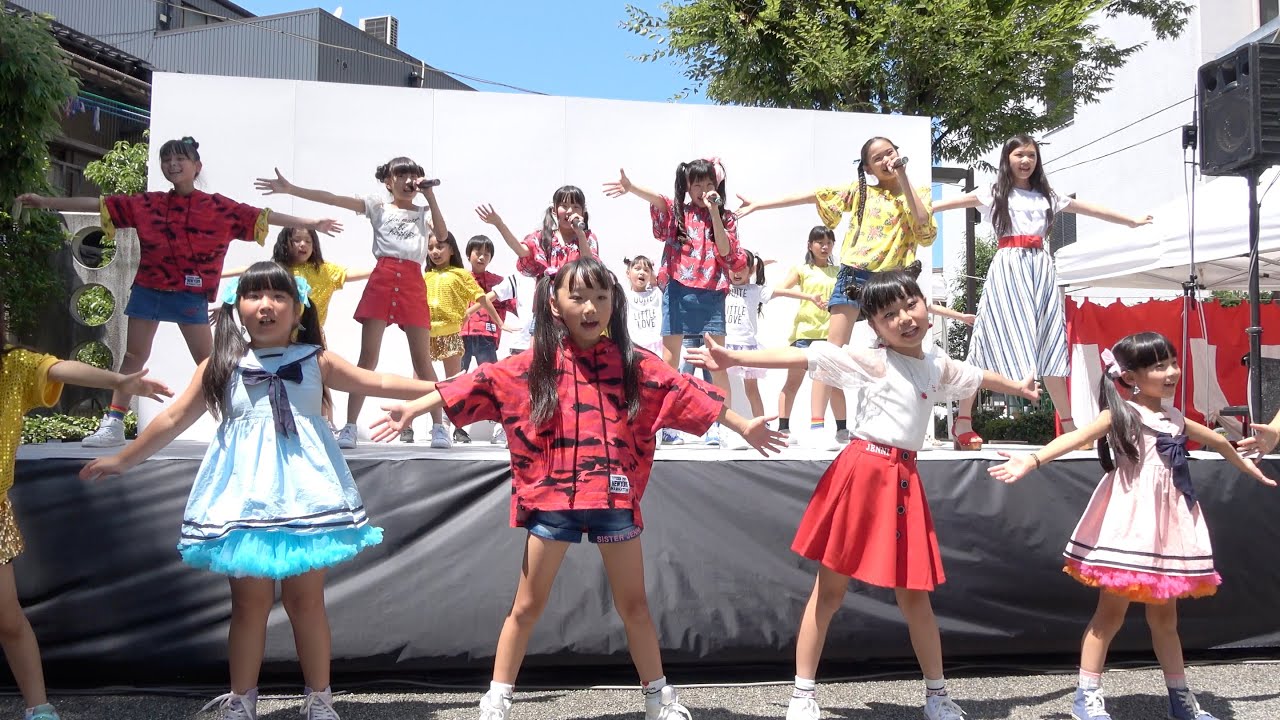 【4K】20180805 アクターズスタジオ金沢校 「第14回 食楽宵祭り」ミニライブ in石川県金沢市･片町伝馬商店街