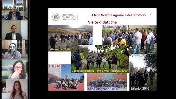 Smart Open Day Magistrali 2021: Agraria - Scienze Agrarie e del Territorio