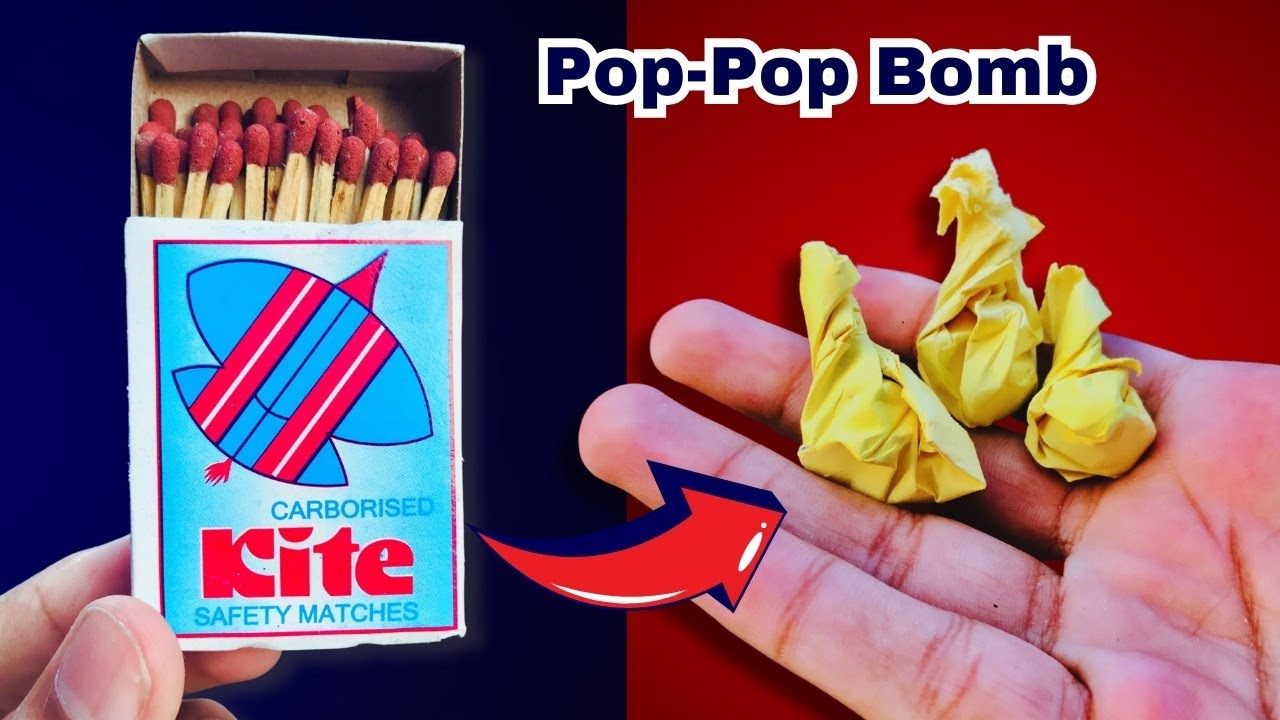 How To Make Pop Pop Crackers At Home Easy Diwali Special YouTube How To Make Pop Pop Crackers At Home Easy Diwali Special YouTube