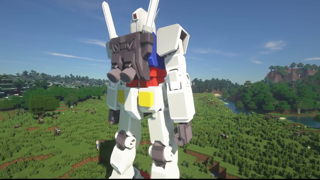 Minecraft 1 7 10 1 12 2 ガンダム Jointblockmod Youtube