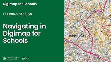 Navigating in Digimap for Schools