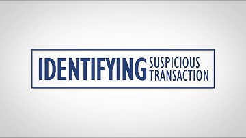 AML/CFT Awareness – Identifying Suspicious Transaction (Red Flags)