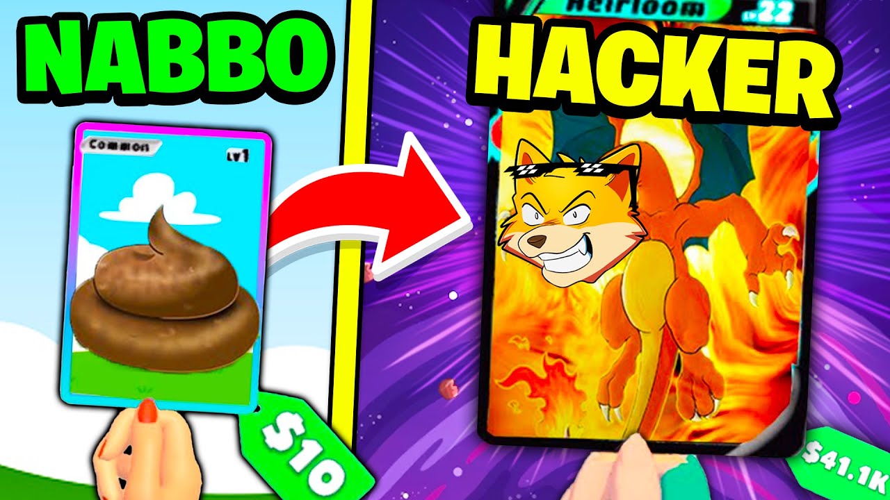 EVOLUZIONI ASSURDE DI CARTE POKEMON FINO A LIVELLO HACKER!