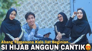 PRANK SHOLAWAT & NGAJI❗️CEWEK CANTIK BERHIJAB BERANI BERANINYA GOMBALIN ABANG😍