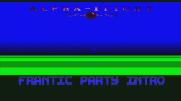 Alpha Flight 1970 - Frantic Party Intro - 1991 - Amiga Demo Scene HD 1080@50