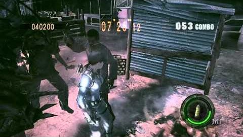 Resident Evil 5 PC Mod-PA Night of Madness Solo Jill BSAA 740k