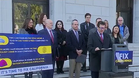 Republican lawmakers "fix California" campaign