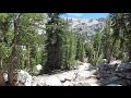 Hiking up Crystal Lake Trail in Mammoth Lakes, Cal by 395 Guide