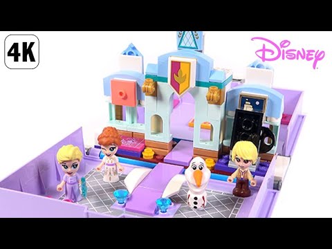 レゴ アナと雪の女王2 ディズニープリンセス アナとエルサのプリンセスブック Lego Disney Frozen Speed Build Youtube