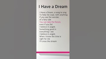 Thumbnail of ABBA “I Have A Dream”[Understand English Through Music]