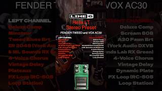 Line 6 Helix LT, Tube Driver, TS9 and a Looper. #guitar #loop #guitarsolo