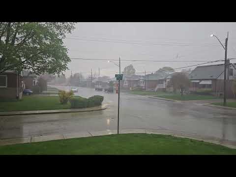 May 9th thunderstorm Hamilton Ontario 