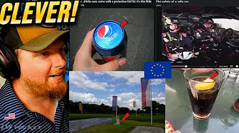 American Learns About SMART Things Europeans Do.. 🧠🎉