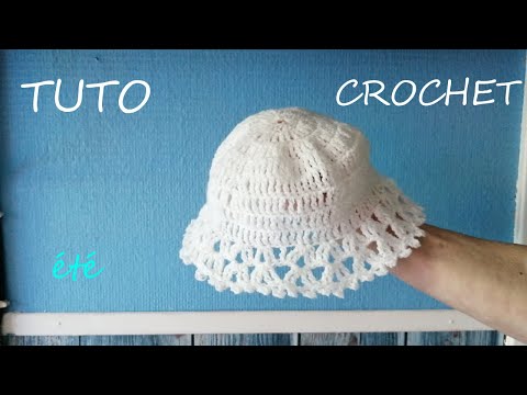 Vidéo: Comment Crocheter Un Chapeau De Panama Pour Un Enfant