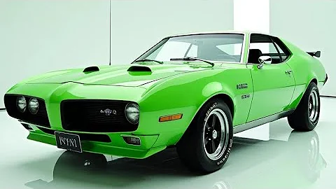 1972 AMC Javelin AMX: The Forgotten Muscle Car Icon