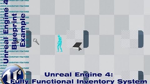 UE4 Inventory System Complete | A Blueprint Example by Devin Sherry