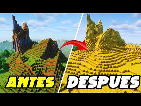 I Made a 100,000 GOLD Biome in Minecraft Survival... #minecraft #survival #challenge