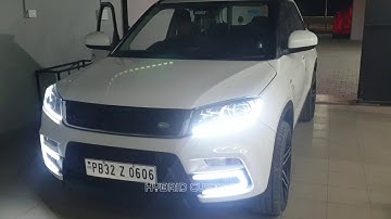 #BREZZA custom projector headlamps with #HC5 projector and ultra matrix DRL