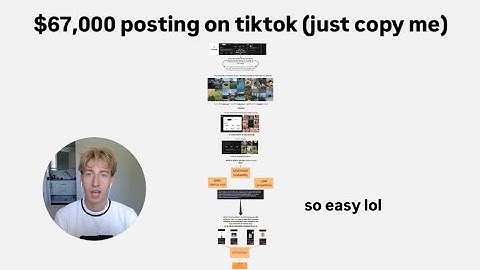$67,000 posting on tiktok (just copy me)