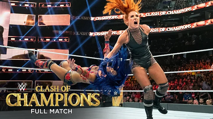 FULL MATCH - Becky Lynch vs. Sasha Banks  Raw Wome...