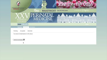 Tutorial Abstract Submission