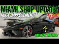 MIAMI shop update AND live Lamborghini Huracan EVO paint protection film Q&A! #xpel
