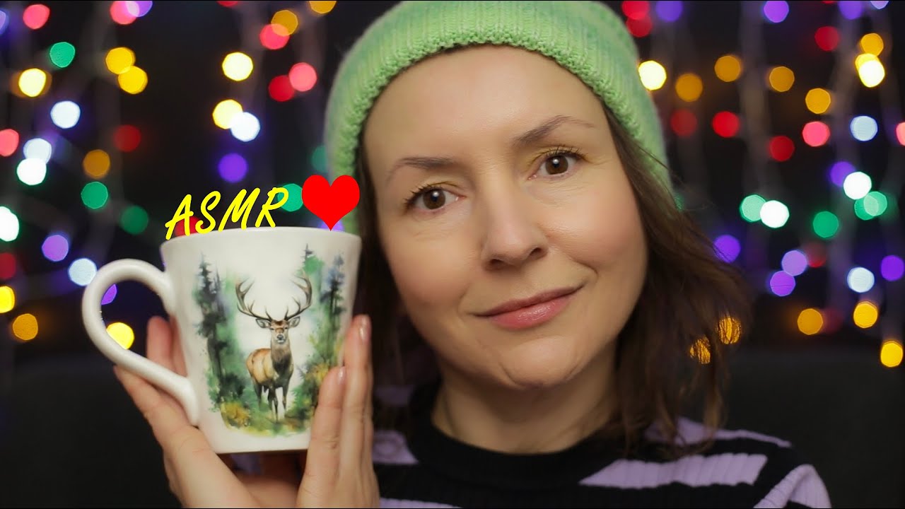 ASMR po polsku 🎧 Kolekcja KUBKÓW 🌲 Szept i delikatne ostukiwanie opuszkami palców RELAKS DLA CIEBIE