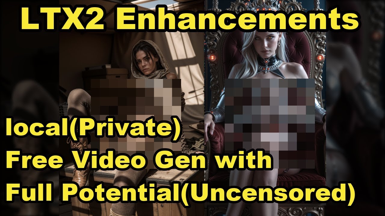 ComfyUI LTX2.0 Uncensored Capability Enhancements（T2V, I2V and FLF2V）