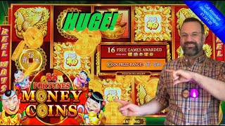 JACKPOT HANDPAY! MASSIVE WINS! HIGH LIMIT 88 FORTUNES MONEY COINS SLOT PLAY! $75 - $500 COINS!