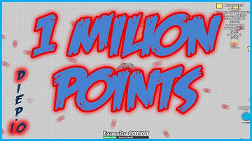 diep.io 1 MILION POINTS || World record part. #1