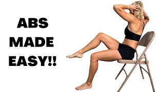 Work Your Abs Without Leaving Your Chair